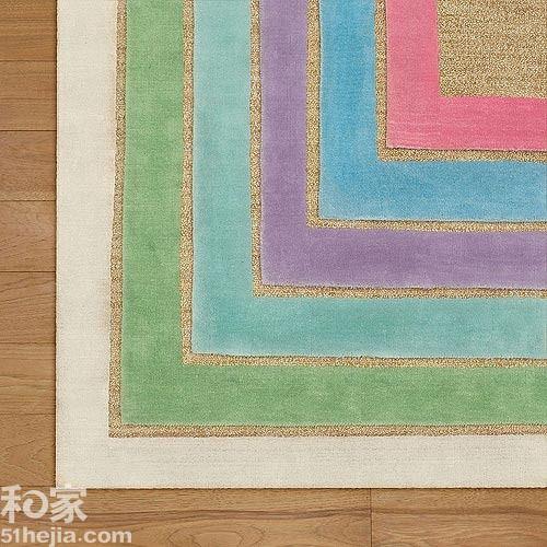 搭配輕盈居室 5款地毯傳遞“輕”時尚