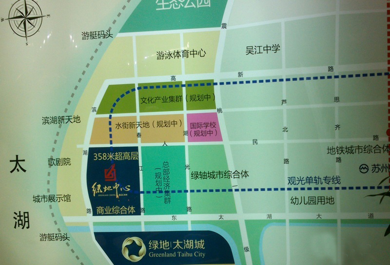 點擊圖片放大 綠地中心泊瓏灣