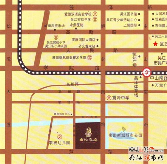 家，就在公園深處——南悅豪庭