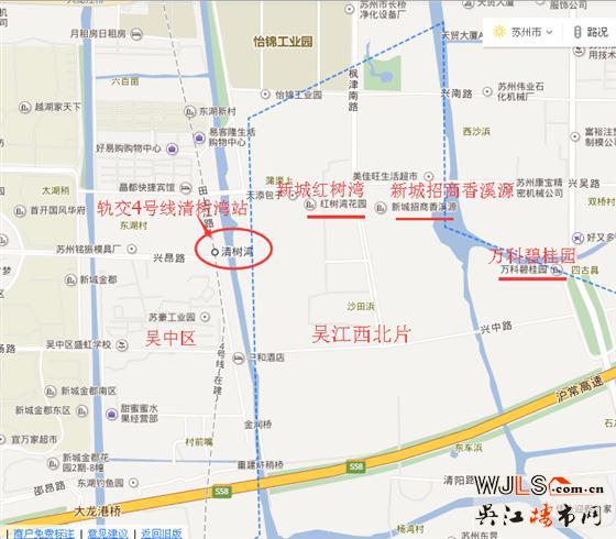蘇州城南通軌交連干線 “雙吳”交界處還規(guī)劃中小學(xué)！