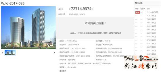 吳江同里土拍三宗宅地共吸金約34.62億元 樓面價(jià)均破萬!