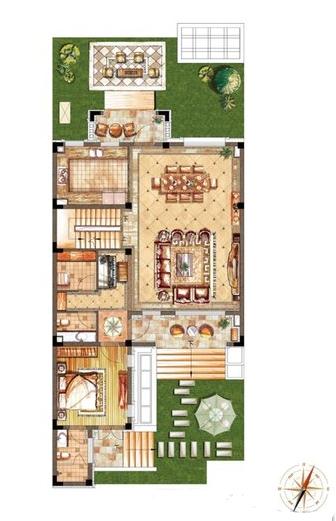 點擊圖片放大 240平C戶型