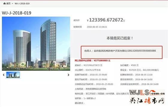 吳江土拍共吸金31.6億！再迎新晉房企—龍光地產(chǎn)