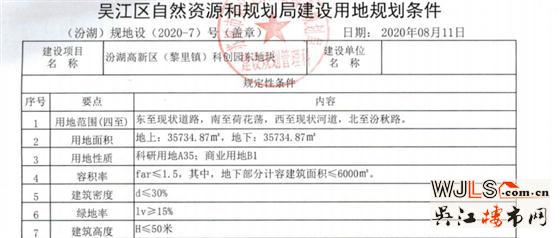 亨通競得汾湖商業(yè)科研用地！