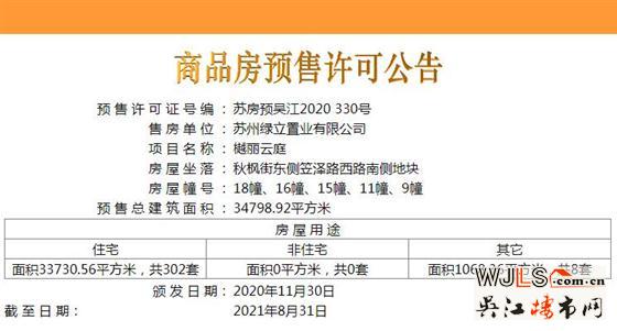 綠地潮映江南首領(lǐng)預(yù)售證  預(yù)計(jì)今日開盤