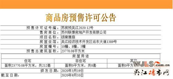 運東聯(lián)發(fā)頌棠雅庭領證  即將開盤