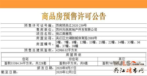 建發(fā)悅江南領(lǐng)預(yù)售證  備案價(jià)20770-29582元/平