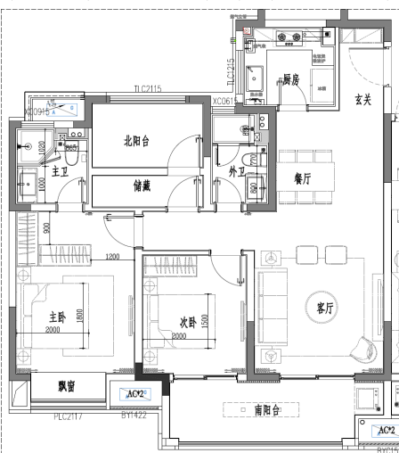 點(diǎn)擊圖片放大 戶型圖