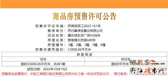 取證！嘉樂(lè)城生活廣場(chǎng)A2地塊備案均價(jià)約17526元/㎡