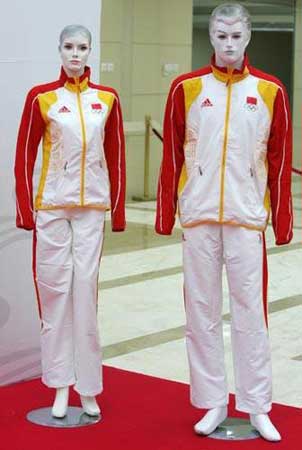 神秘奧運(yùn)入場禮服亮相 為北京奧運(yùn)開幕式添光彩