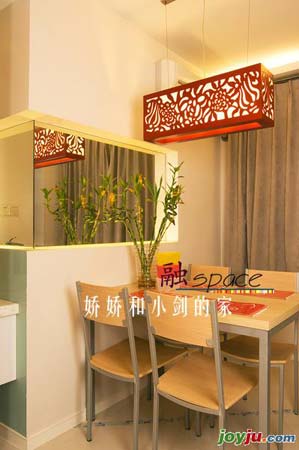 簡(jiǎn)約而不簡(jiǎn)單 嬌嬌和小劍的溫馨愛(ài)之窩