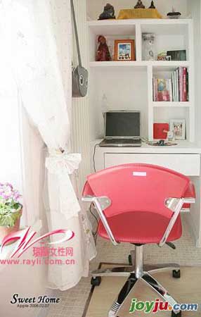 濃濃溫馨情 粉色白色打造母女貼心之家