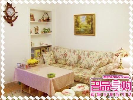 80后小夫妻53平老房子換新顏